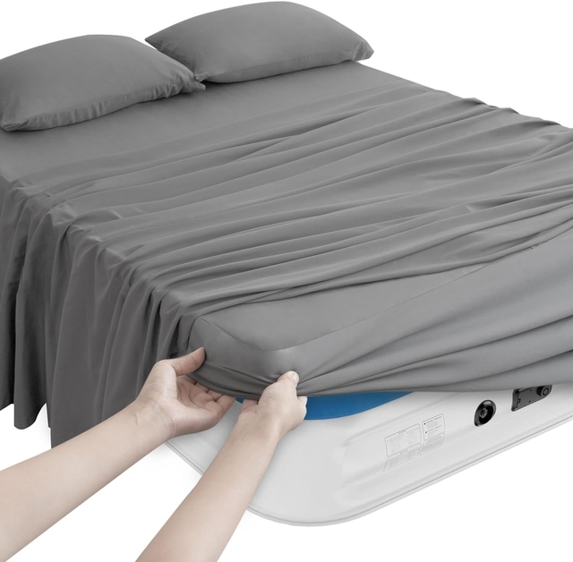 Deep Pocket Air Mattress Sheet Set - 4 Pieces